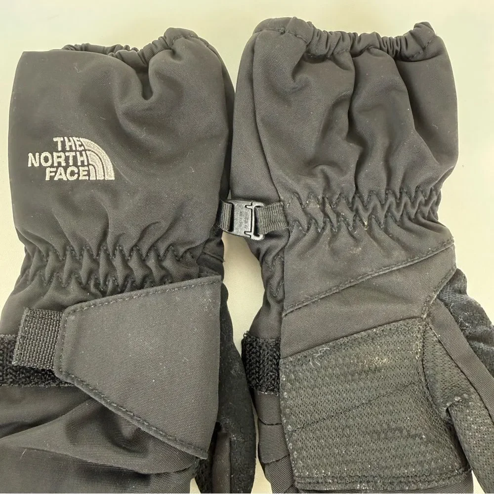 The North Face Toddler Mittens Size 3T Black Ski Snow Winter